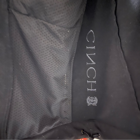 CINCH Vest Men's XL Bonded Black Concealed Carry Inner Pockets Western - Picture 11 of 13